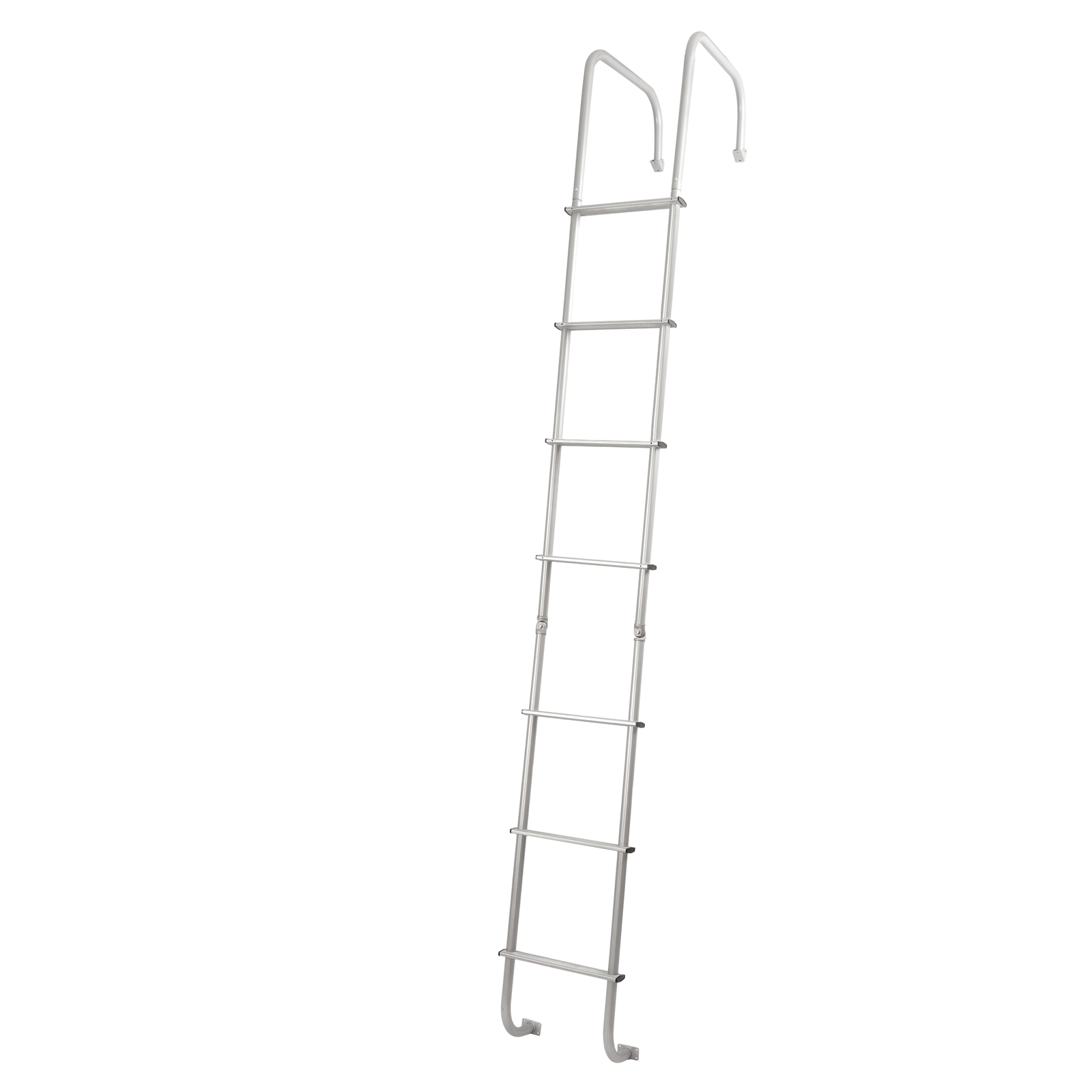 113″ Rear Exterior Straight Ladder For RV- Powder Coated Aluminum #139.21 LA-401