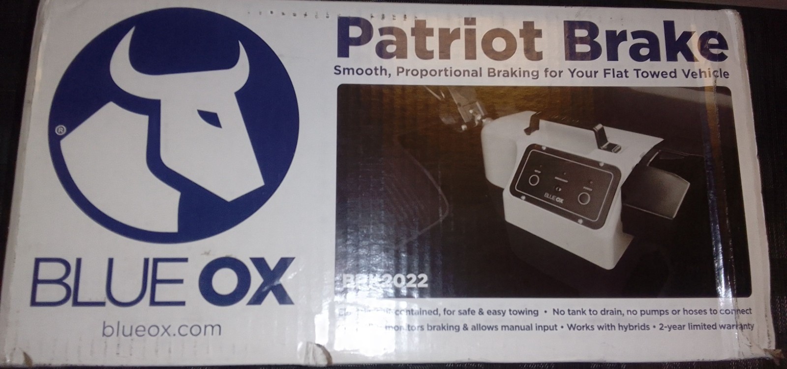 Blue Ox Patriot (BRK2022) Towed Vehicle Brake System – Brand New I COVER DUTIES