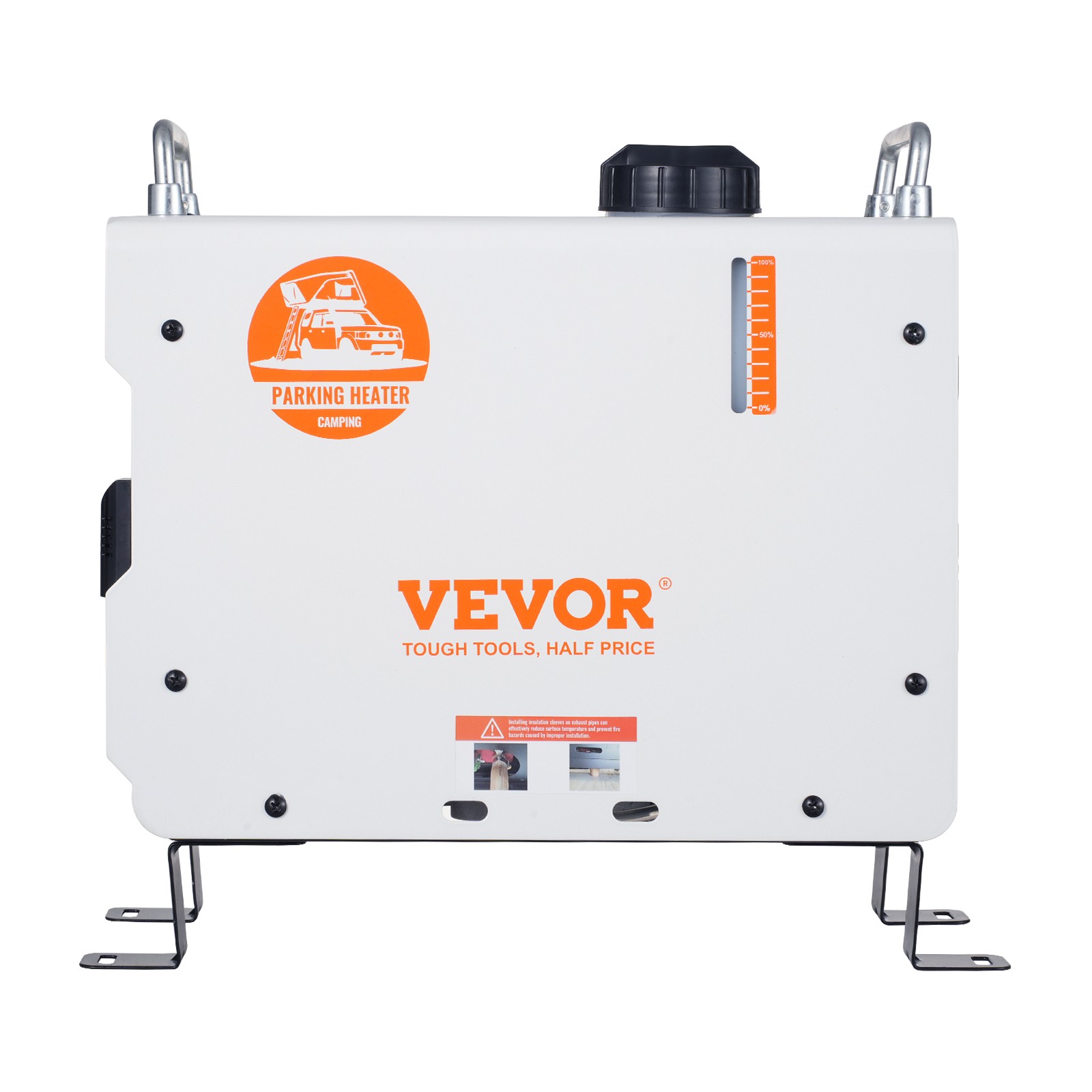 VEVOR Diesel Air Heater 12V/24V 2KW Bluetooth APP Remote Control for RV Outdoors