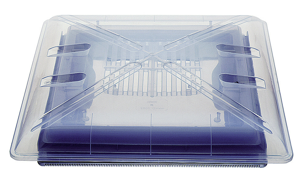 HYMER REPLACEMENT MPK ROOFLIGHT ASSEMBLY 4600K 400x400mm WITH WHITE TRIMS