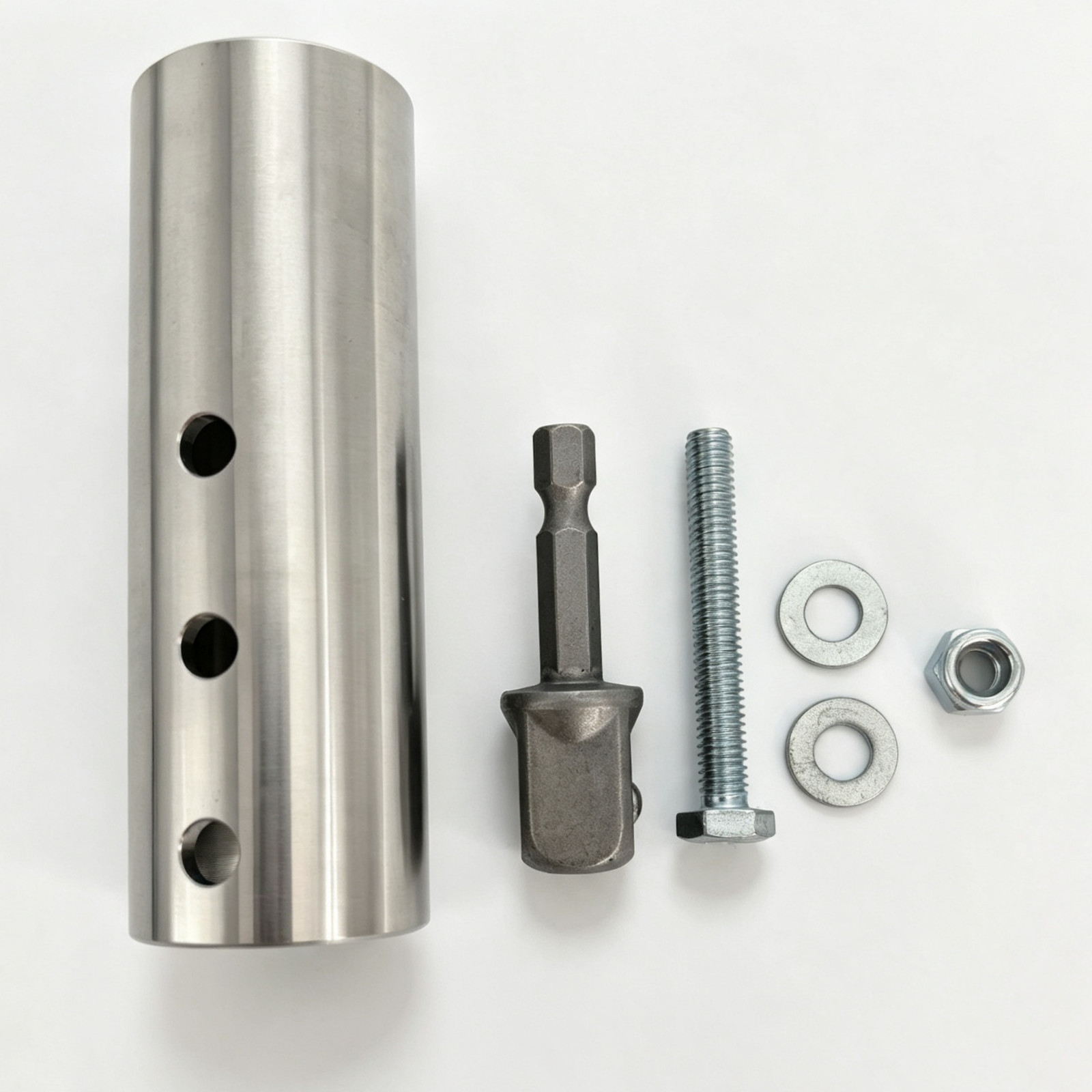 Trailer Jack Electric Drill Adapter with 1/2 Inch Socket Adapter Bit Set NEW