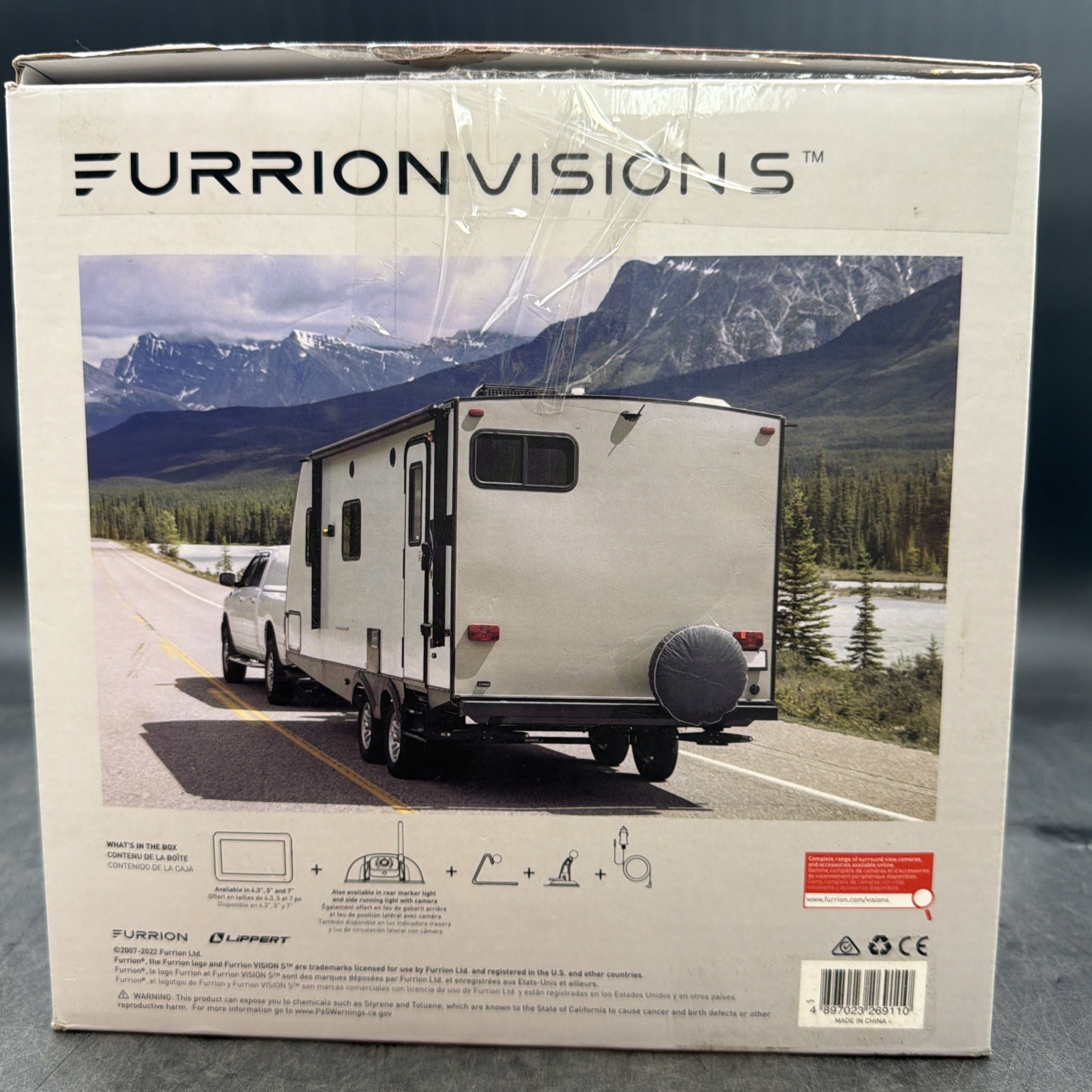 *READ*Furrion FOS05TASF Vision S5″ Single Camera System Kit Lippert RV Motorhome