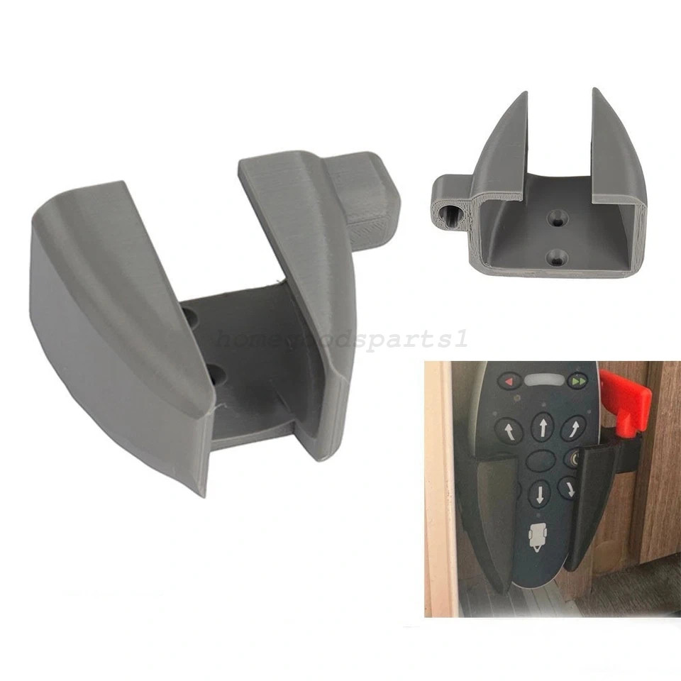 Remote Control Holder with Key Slot – Compatible with Powrtouch US