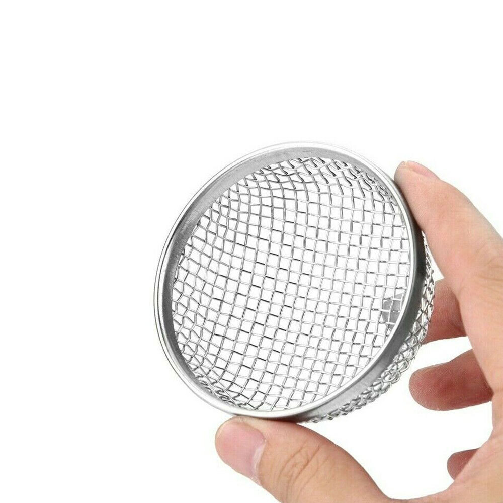 2pc For RV Furnace Vent Cover 2.8inch Flying Insect Bug Screen Camper Mesh Kit