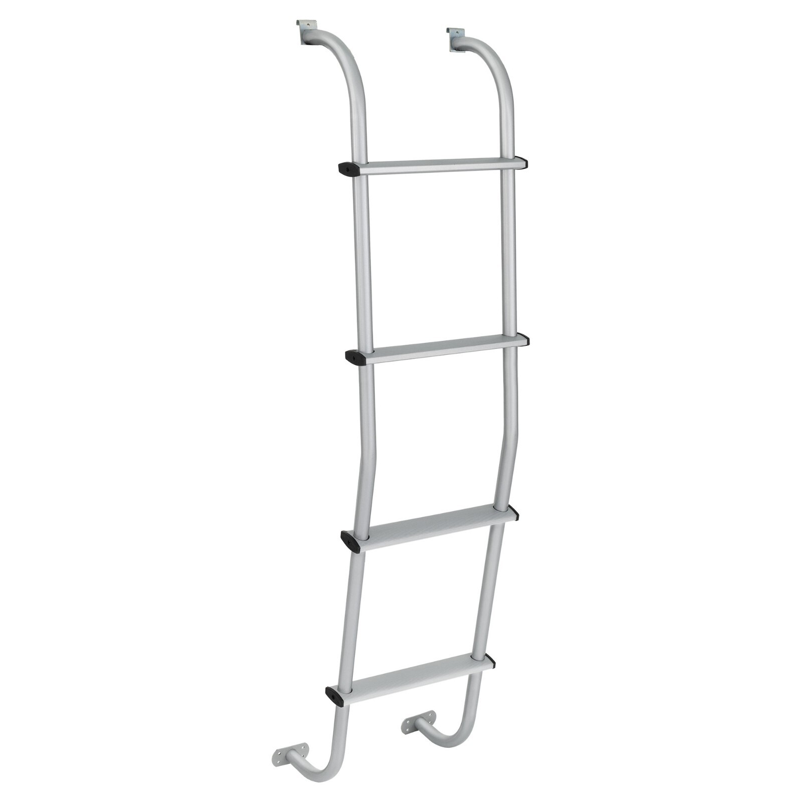 RecPro RV Campervan Ladder 52″ Universal Van Ladder Fit Black or Silver