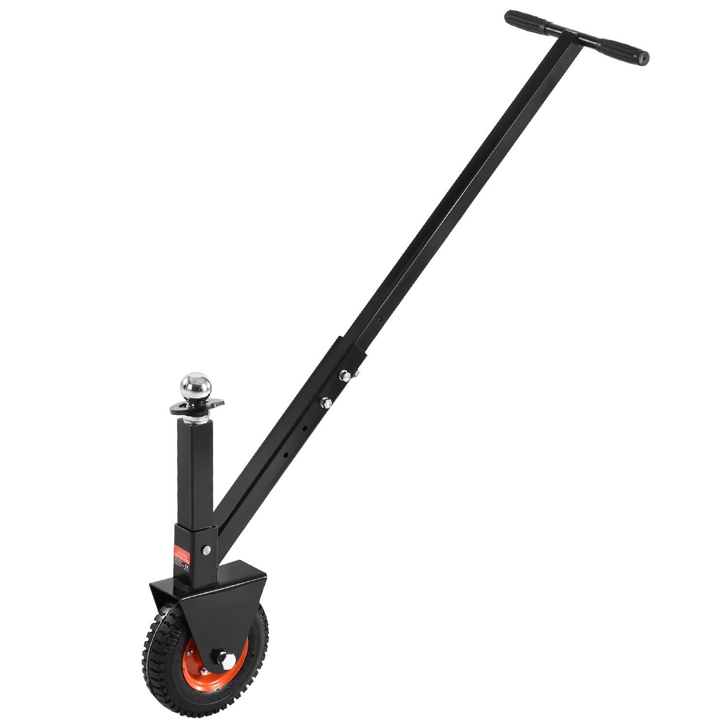 300lb Trailer Dolly 16.5-22in Height, 8.5in Tire, 2 Ball Sizes RV Boat