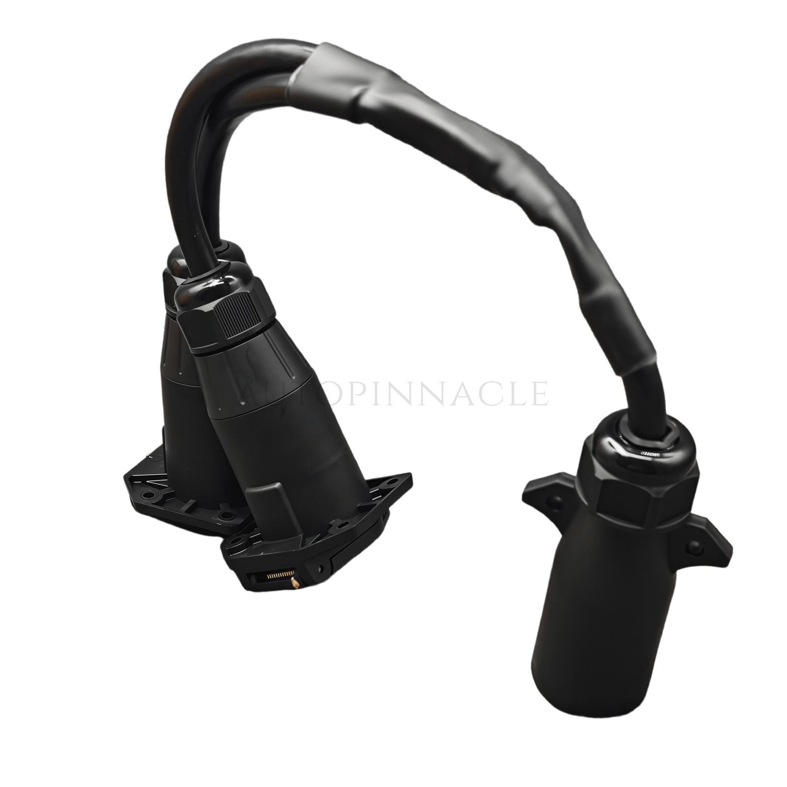 New! Universal 7 Way Y Splitter Trailer Adapter Harness For Pulling Slide USA