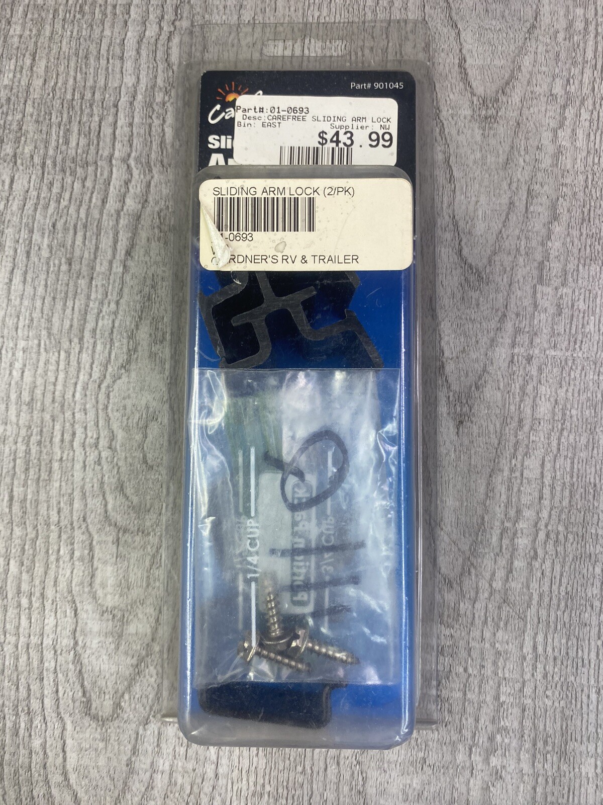 CAREFREE 901045 Sliding Arm Lock RV Awning NOS