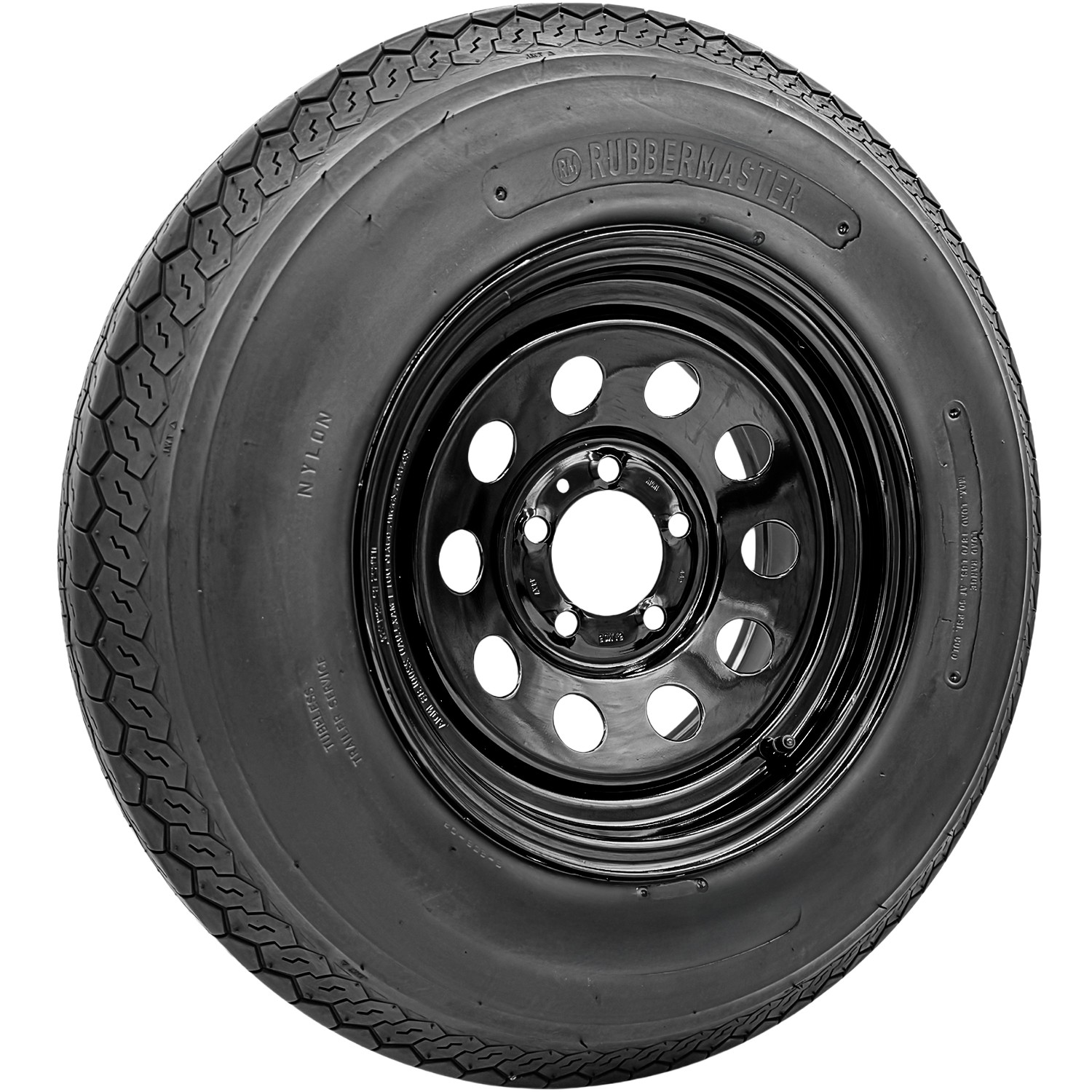 2 Assembly RubberMaster S258 ST G78-14 Load C 6 Ply 14×6 5 x 114.3 Black Modular