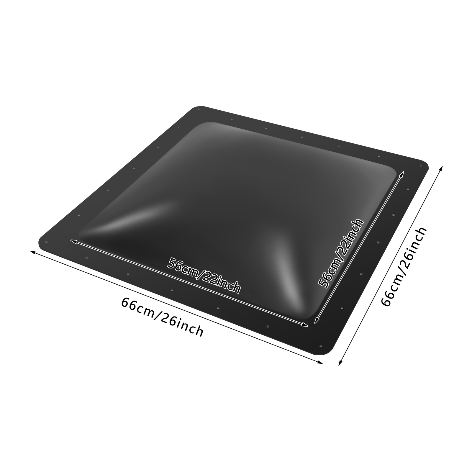 RV Skylight Outer Dome, RV Skylight Fits, Camper Skylight 26*26in