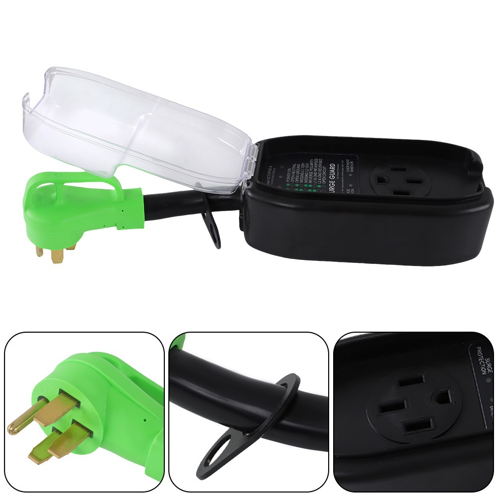 15/30/50 Amp RV Surge Protector RV Circuit Analyzer Surge Guard Full Protection