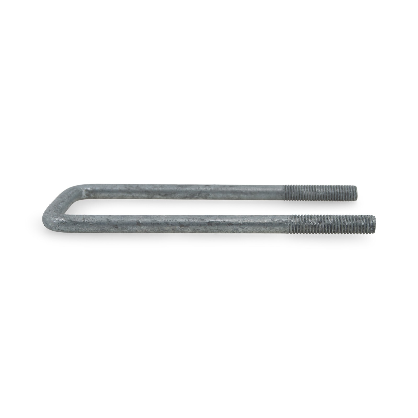 (1) Boat Trailer U-Bolt Galvanized Square 1/2 Inch x 3 Inch x 7 3/4 Inch