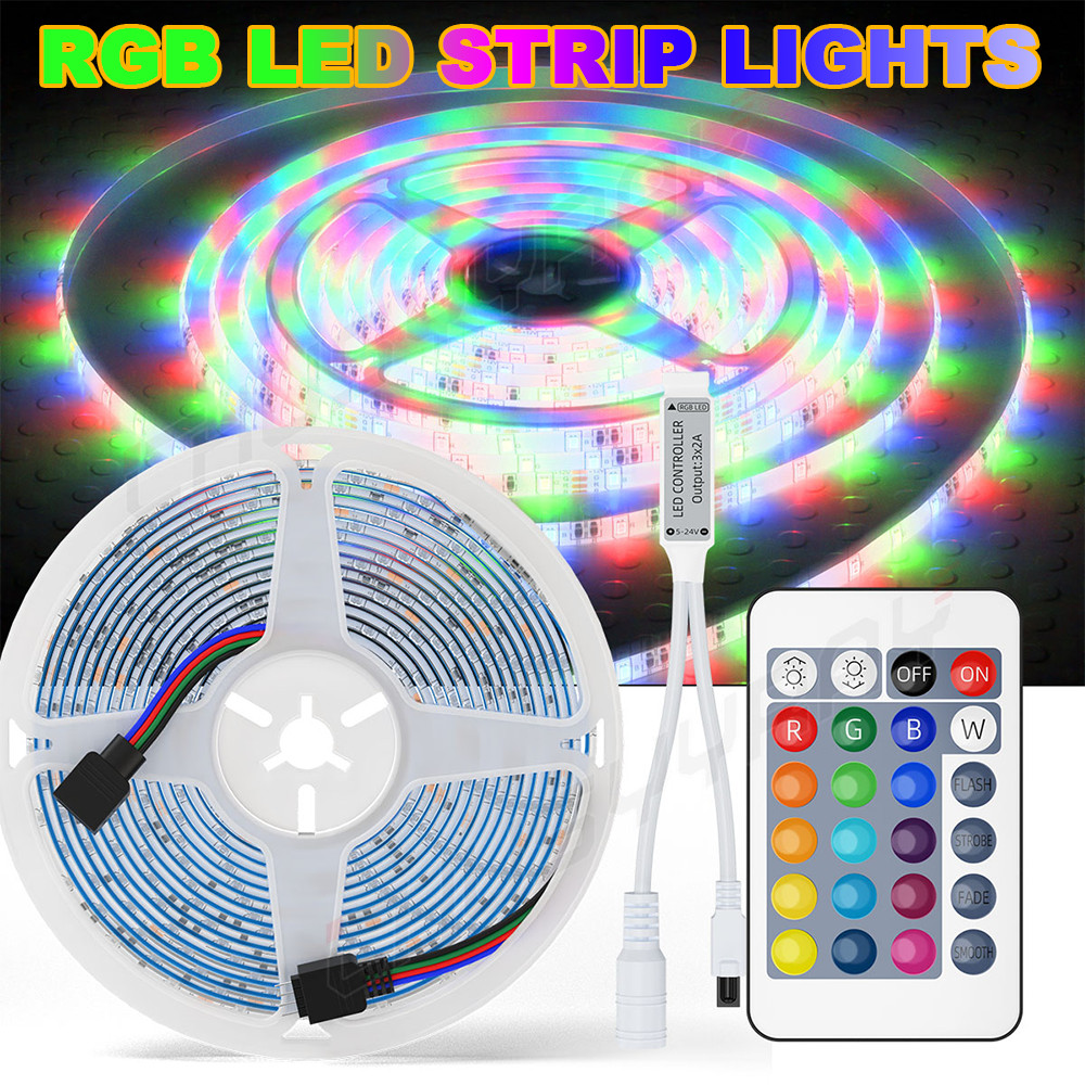 Led light strip for Cars Inside RV Lighting interior Glow Color Remote control