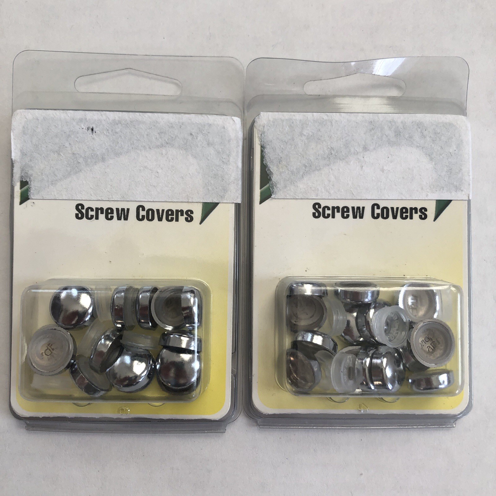 Set of 2 JR Products 20425 Kappet Screws with Covers, 14 per pack – Beige