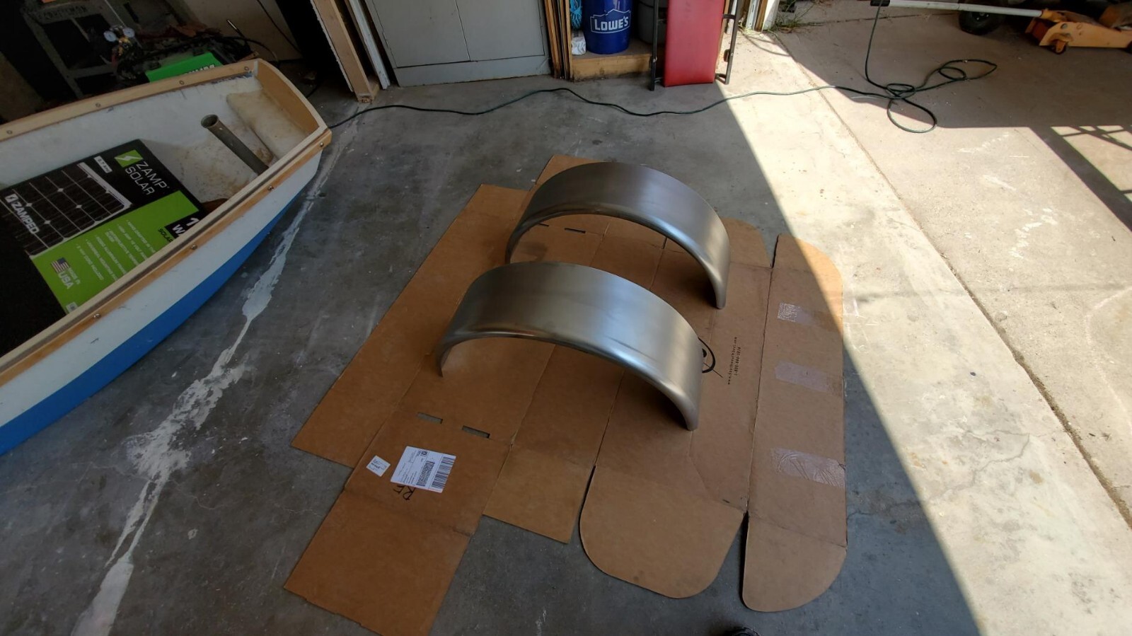 Replacement Round Single Axle Trailer Fenders for 14″-16″ Wheels Boat Trailer