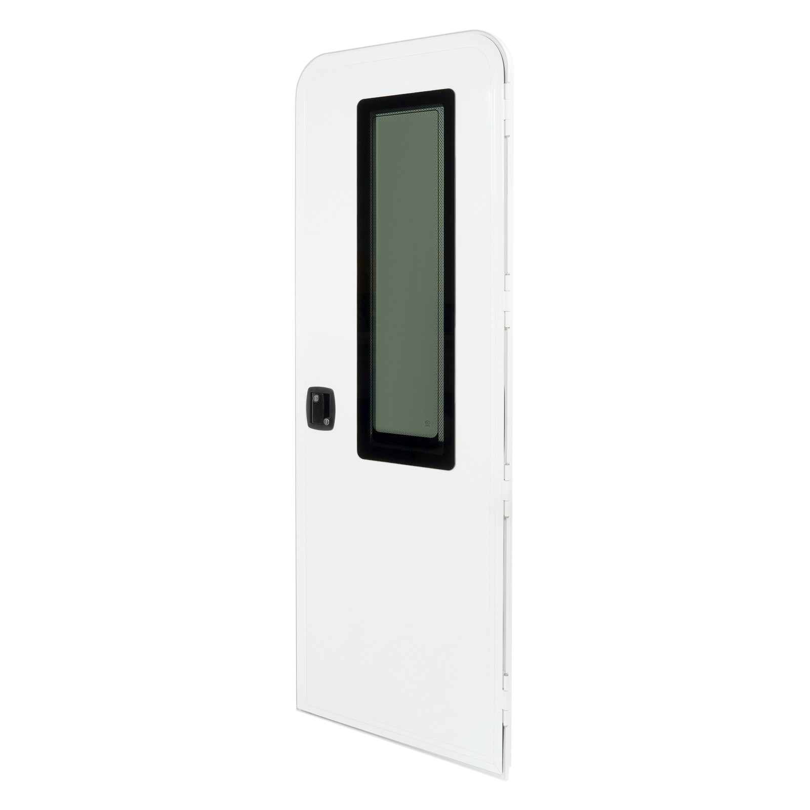 24″ X 68″ Aluminum Radius RV Entry Door Entrance White w/ LOCK/KEY For Universal