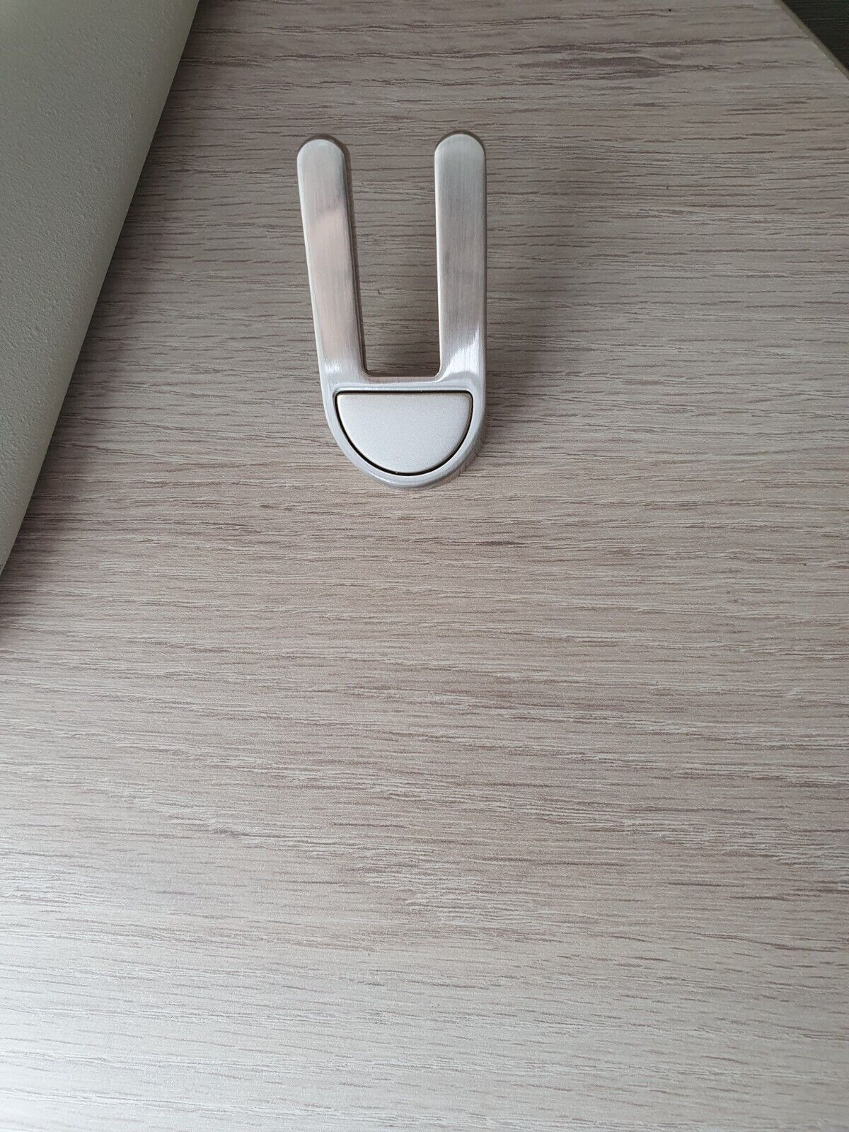 Brushed steel Coat or Towel Hook as used in Swift Sterling Motorhome or Caravan