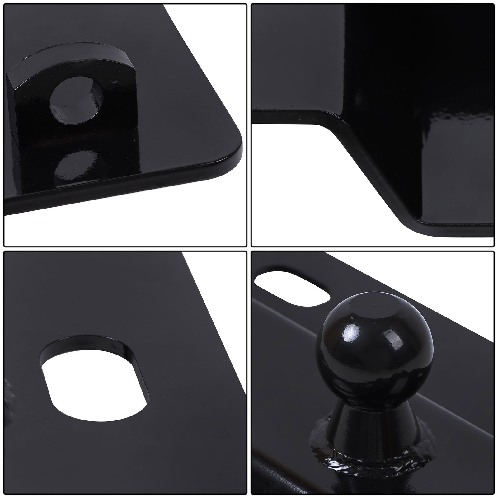 30,000lb Gooseneck Ball Plate All Standard 5th Wheel Rails Adapter Hitch New