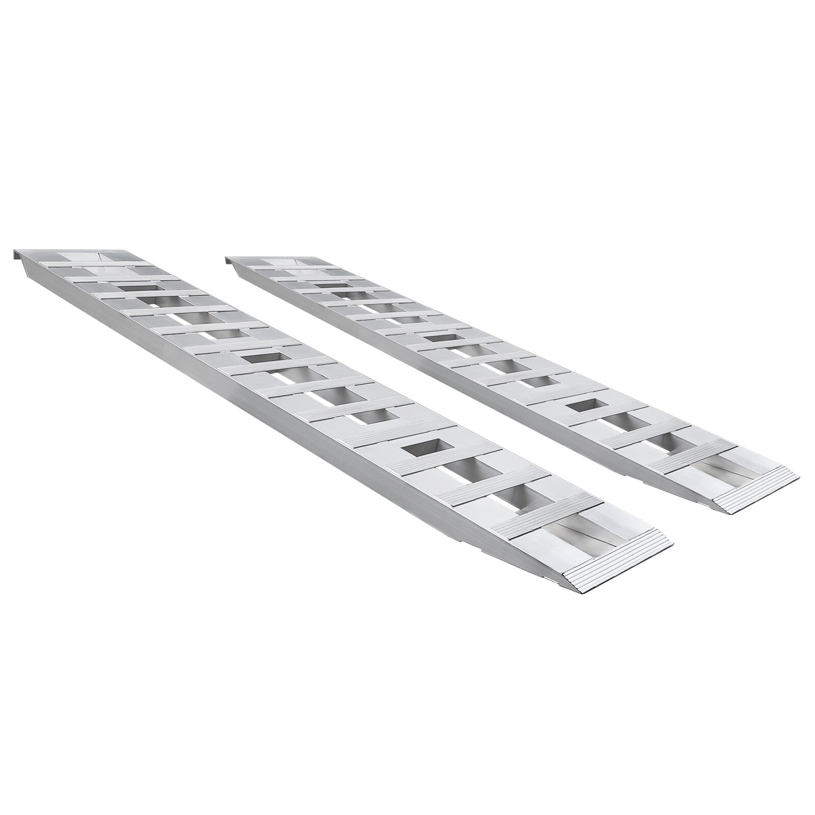 Pair Aluminum Trailer Ramps 6000 lbs Loading Ramps Truck Car Auto Trailer Ramps