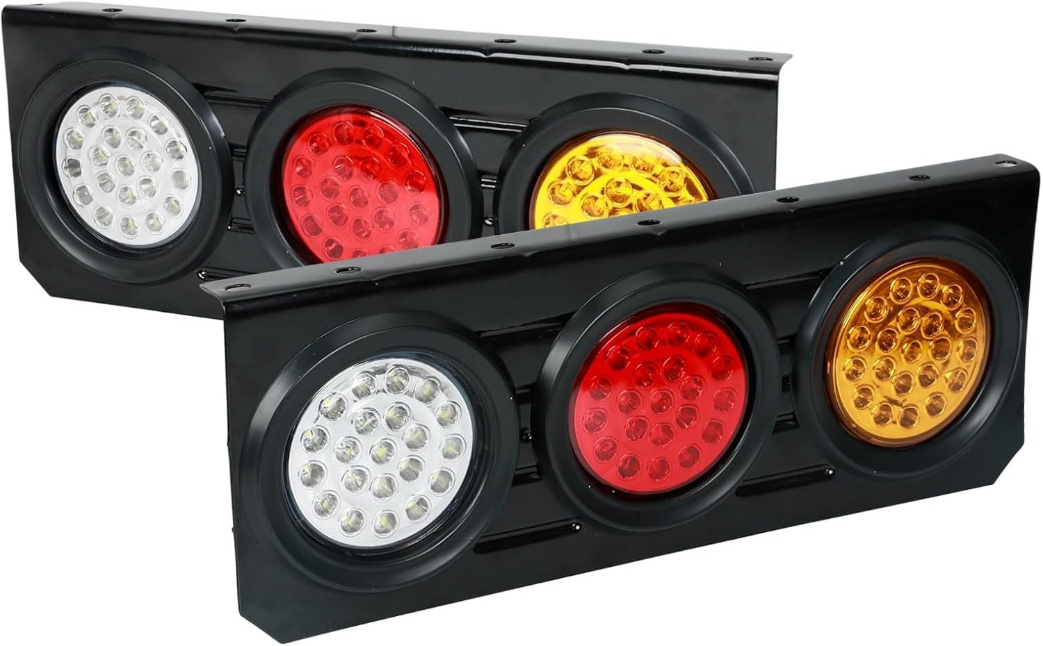 63 LED Trailer Tail Light Kit Waterproof Stop Turn Signal Brake Lights 12V30V