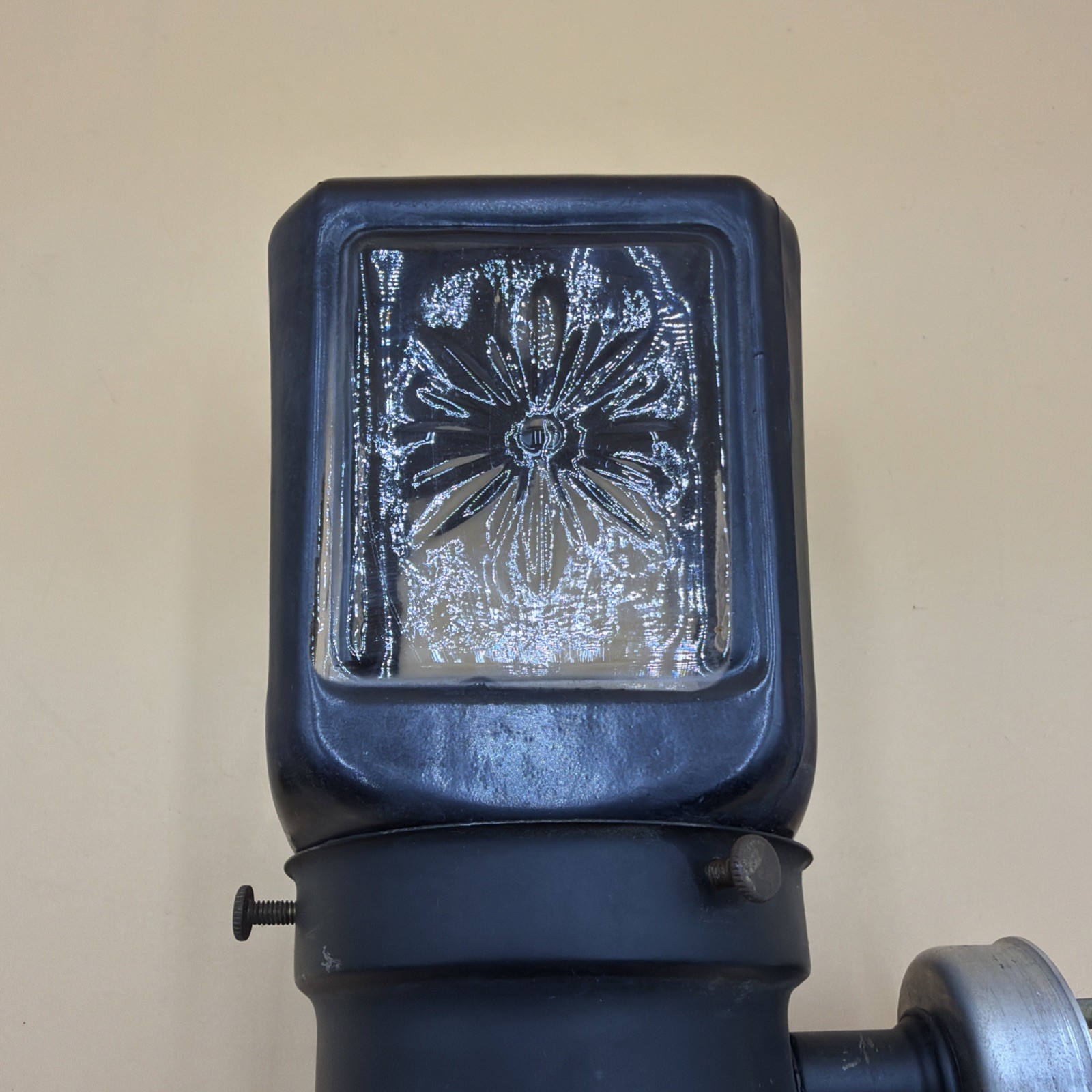 **RARE** Vintage Airstream? 110v Porch Light With Wall Outlet