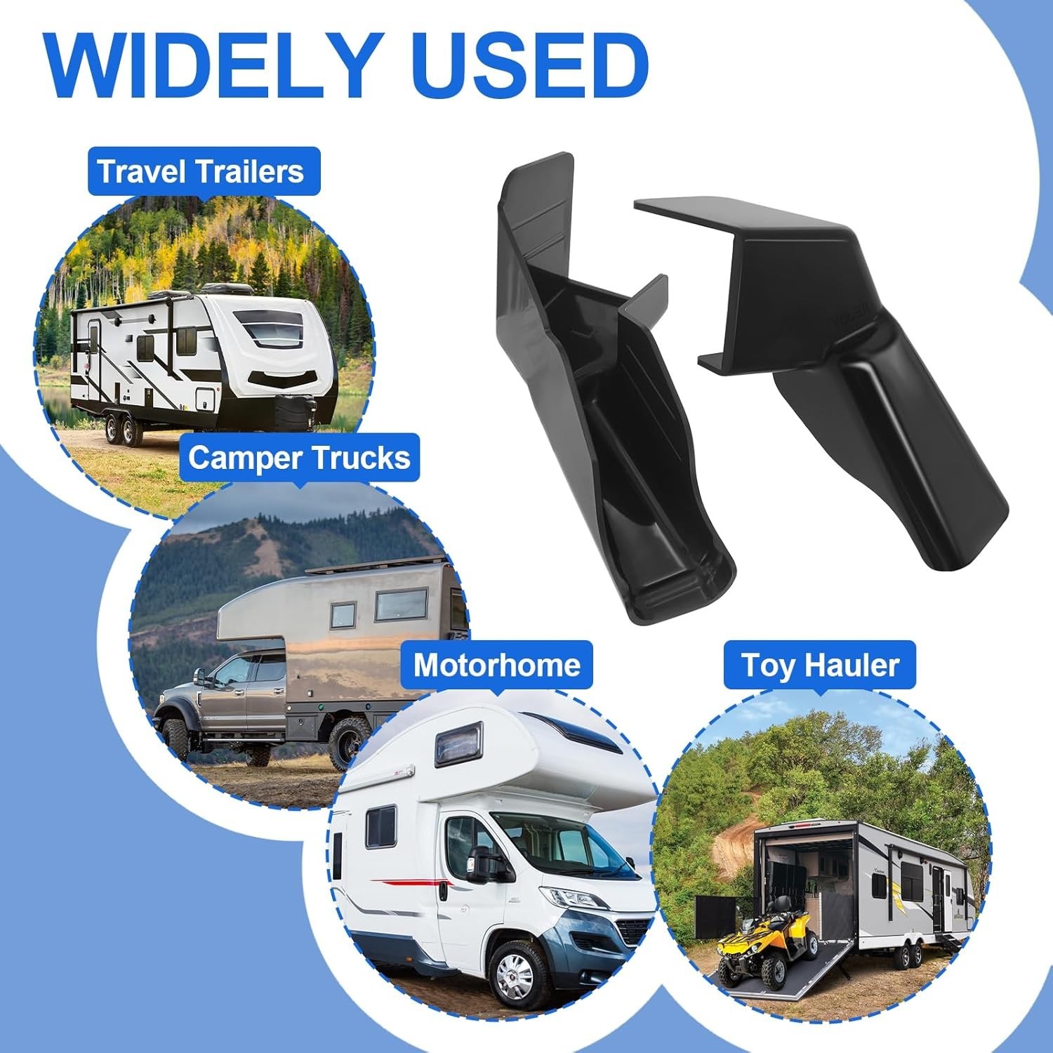 One-Piece RV Gutter Spouts – Effortless Installation & Maximum Performance