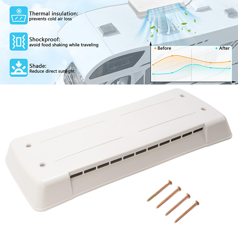 For Dometic Refrigerator Vent Cover RV Roof Lid Trailer Replacement Part ##65528