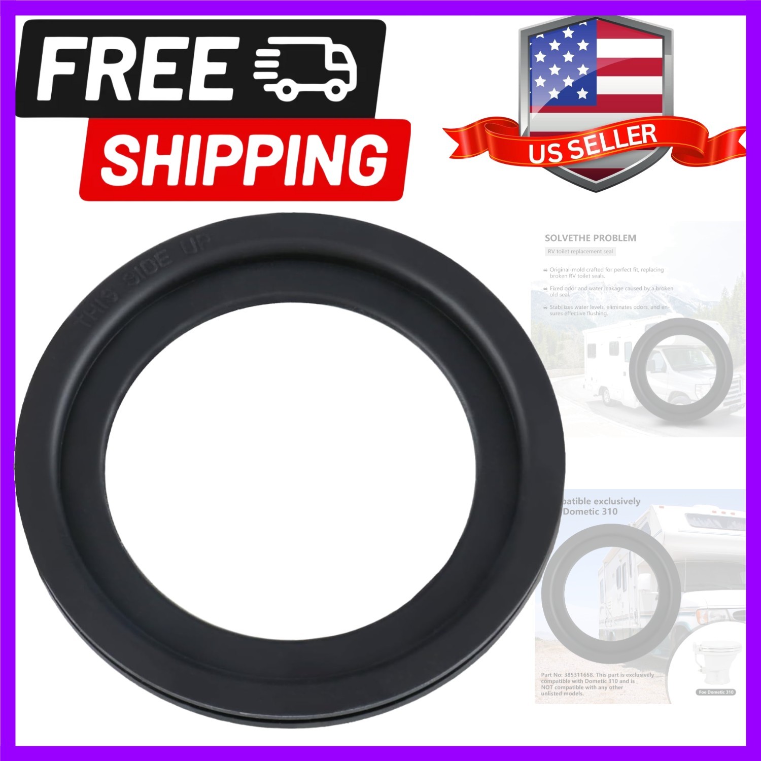 Flush Ball Seal kit Suitable for Dometic 310 Toilets | Single rv toilet seal …
