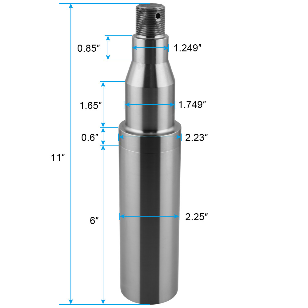 Trailer Axle Spindle 1-1/4 Inch to 1-3/4 Inch I.D For 5200k 6000k 7000k axles