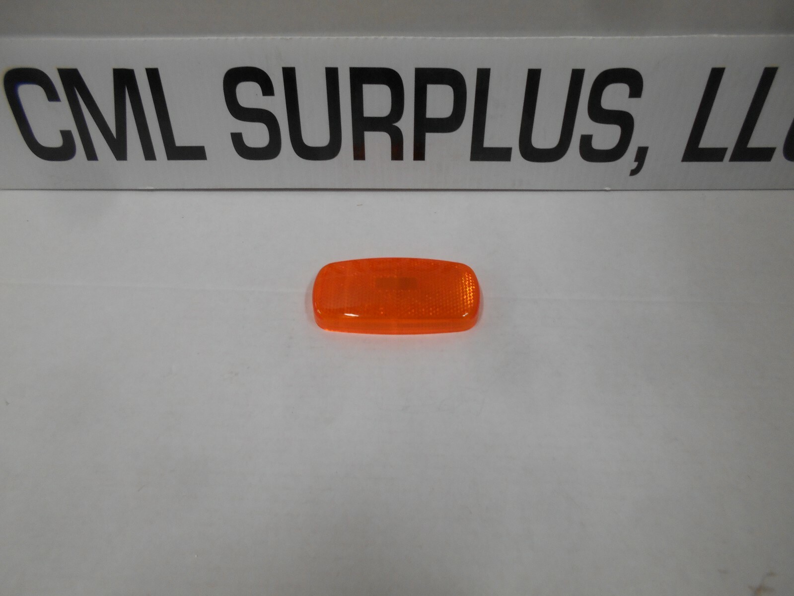 *REPLACEMENT BARGMAN CLEARANCE ORANGE SQUARE LENS COVER FREE SHIPPING