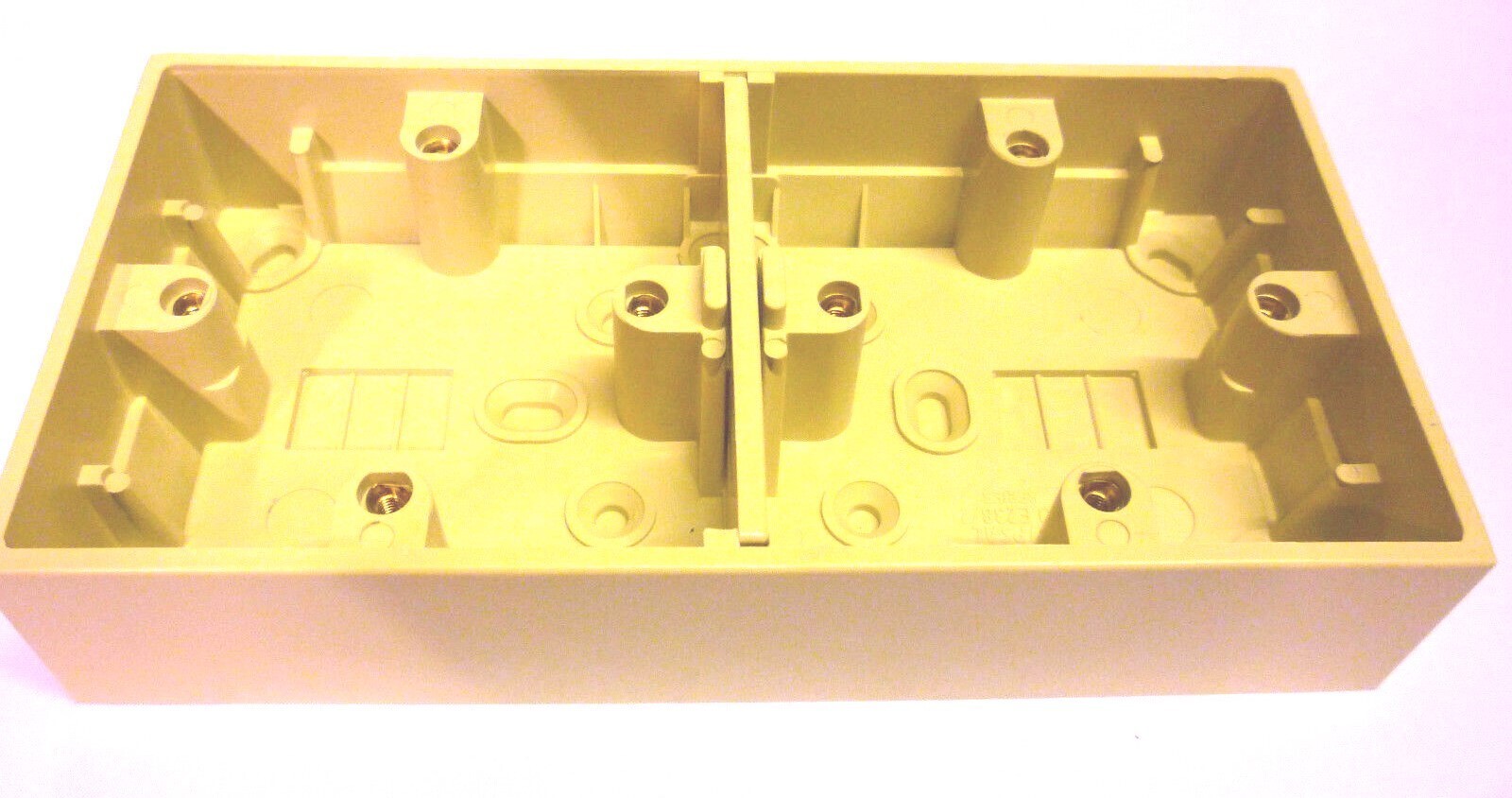 CLIPSAL electrical double wall mount flush pattress motorhome camper selfbuild