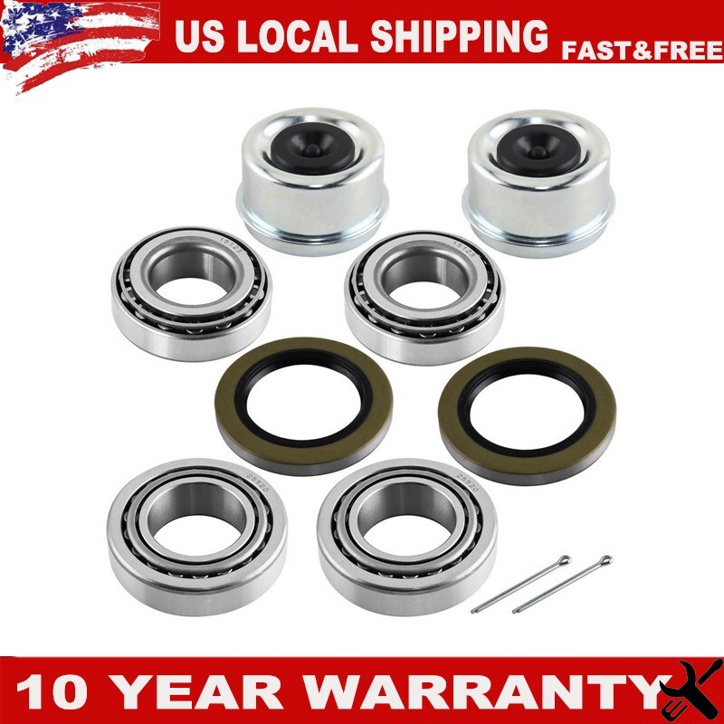 Trailer Bearing Kits for 6000# Axles #42 Spindle 15123 / 22580 Bearings H15 TX