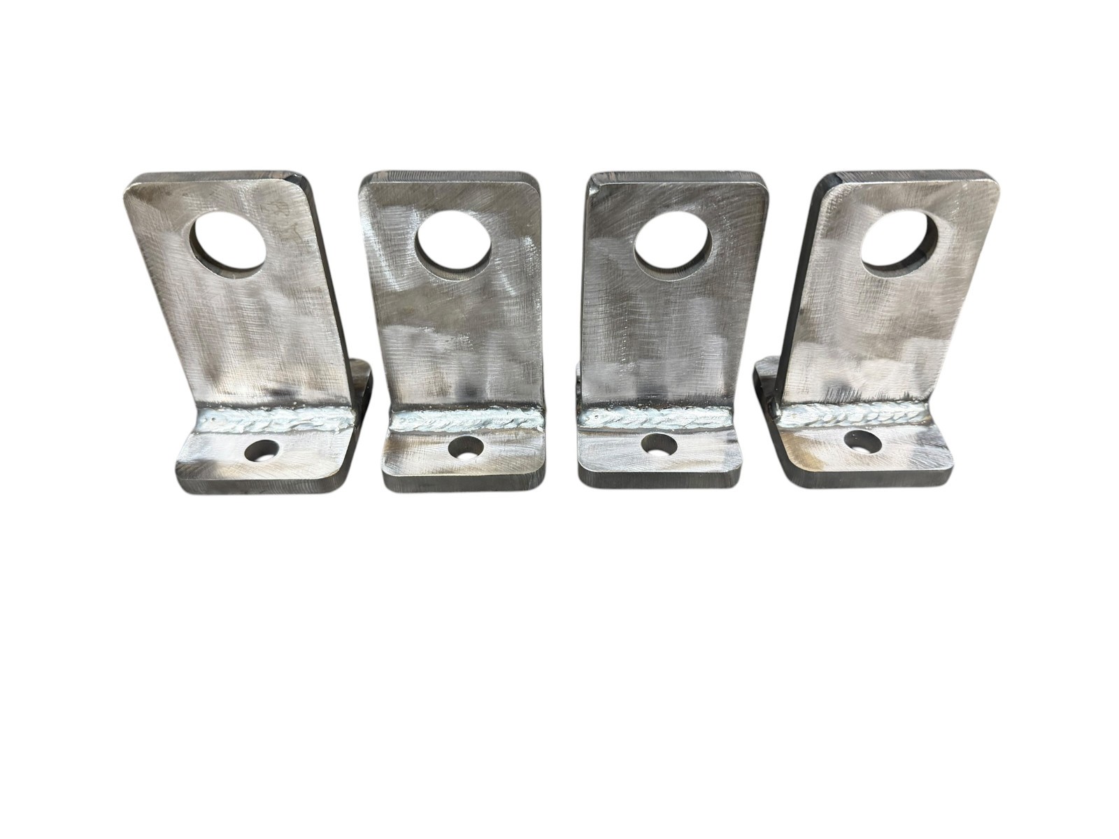 Lot Of 4 Trailer Ramp Hinge Bolt On 1” Clearance Hole