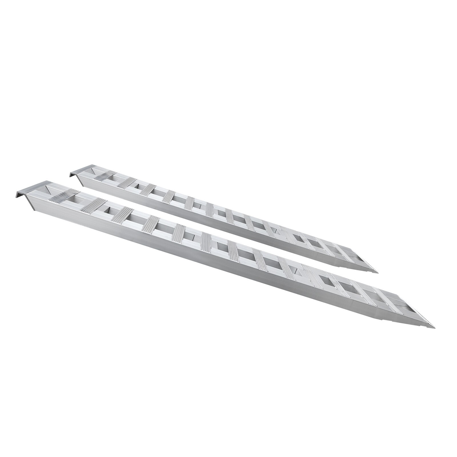 Pair Aluminum Trailer Ramps 6000 lbs Loading Ramps Truck Car Auto Trailer Ramps