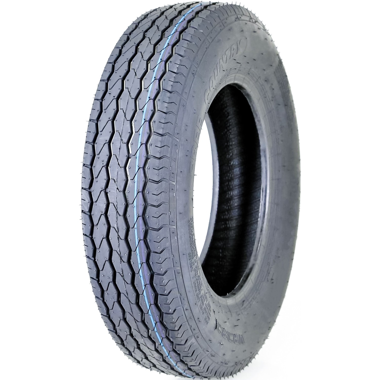 Tire ST 205/75D15 101/97L Load C 6 Ply Free Country VR383 Trailer