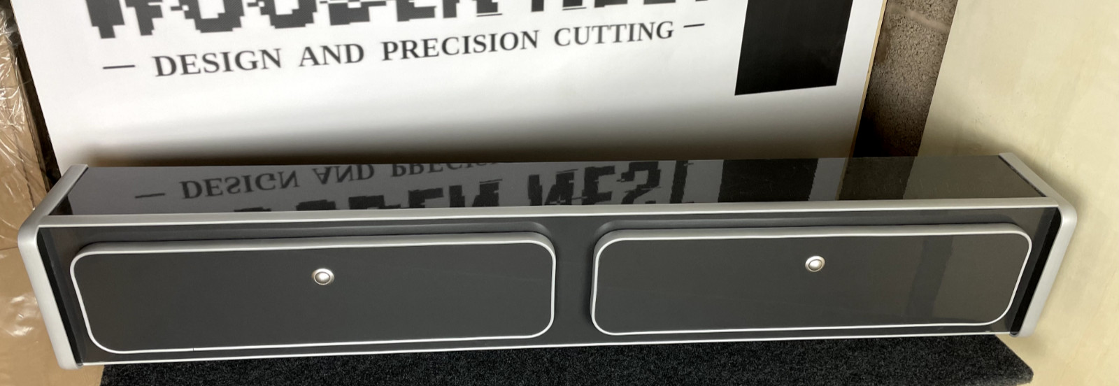 VW T5 T6 Campervan Motorhome Overhead Locker Storage 1200mm Metallic Grey S/E