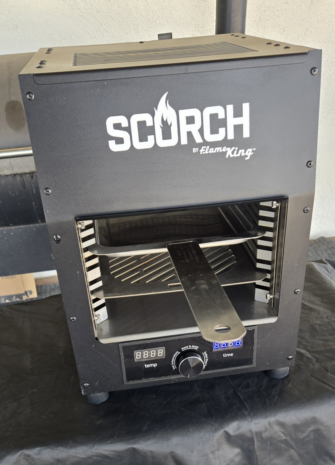Flame King Electric Scorch VT888 or FK-BEEF-110 Sear Meat At 1500°f+, 800°c+