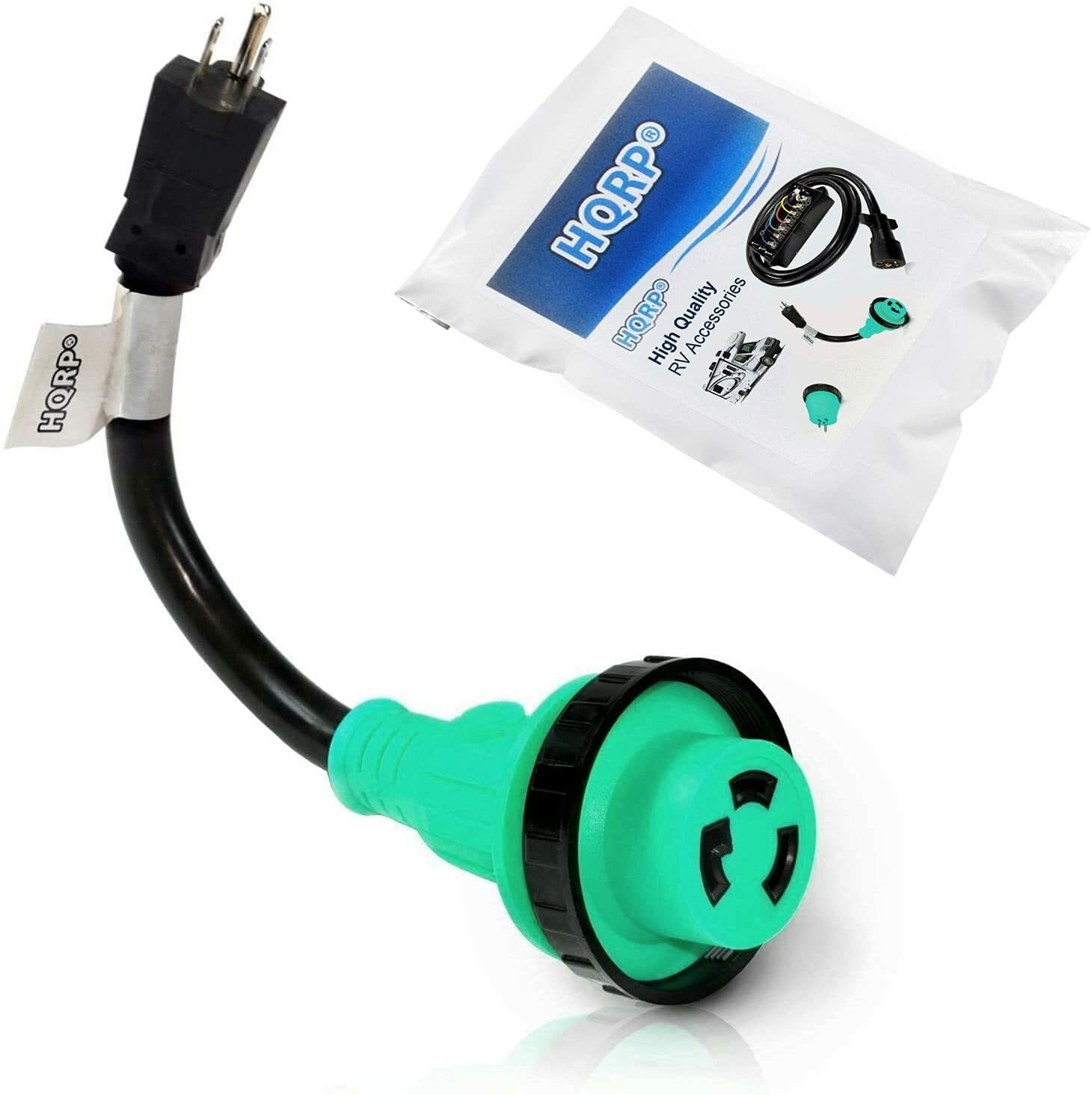 RV Adapter Cord Heavy Duty Plug Converter Cable for RV Trailer Camper (8 Models)