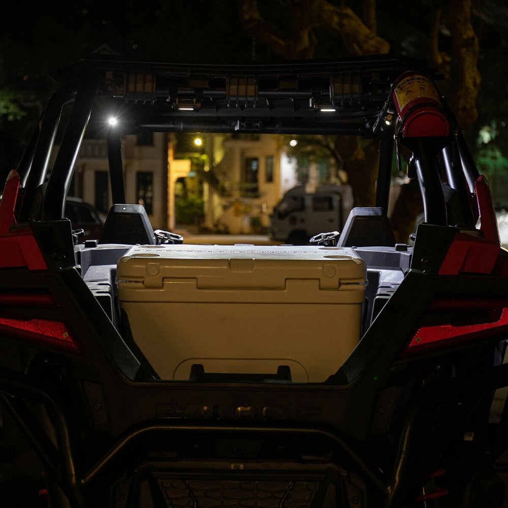 Universal Roll Bar Mount Dome Light LED Light USB Kit for UTV ATV Car Bike Camp