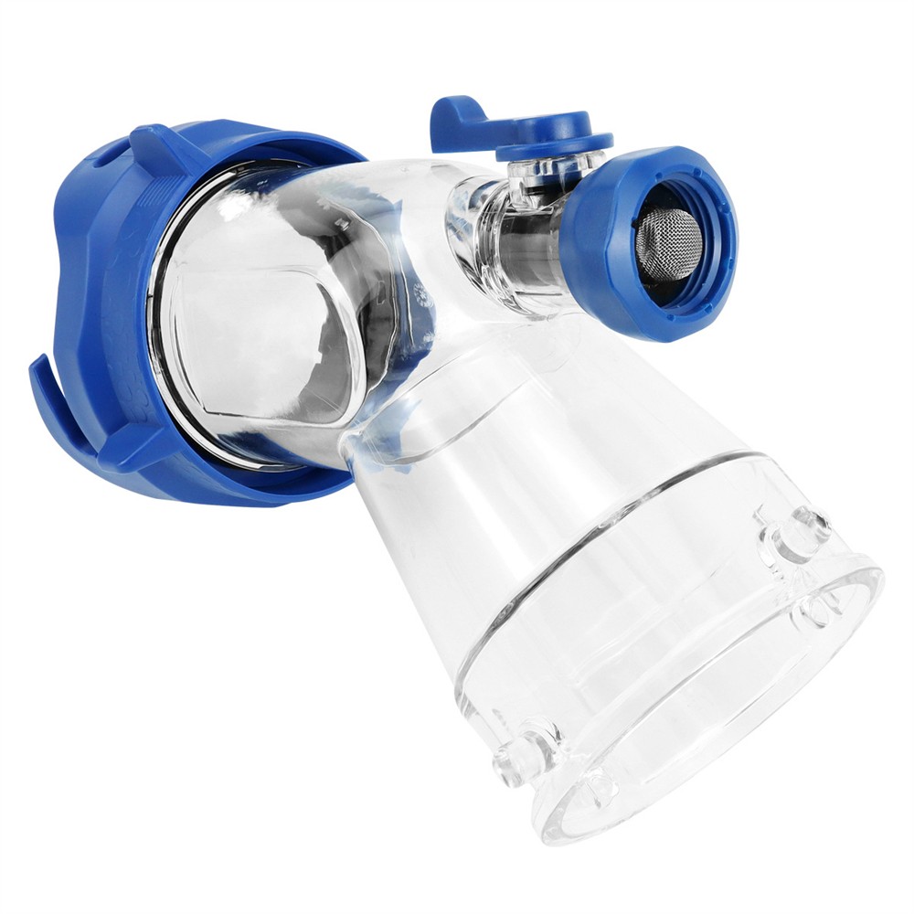 RV Tank Rinser Sewer Adapter for RV Sanitation Transparent Sewer Tank Adapter