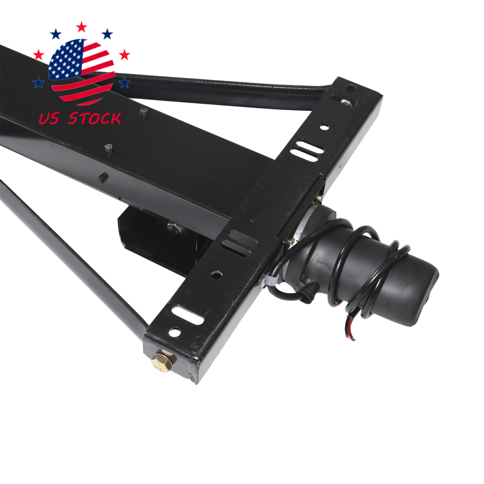 Universal Rear Trailer Stabilizer Jack Stand Stabilizer Jack Kit 298707, Black