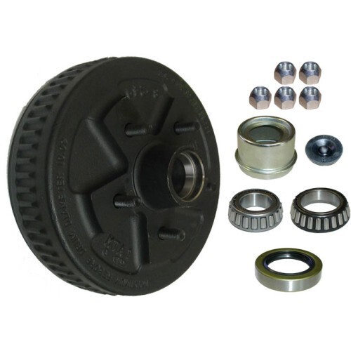Dexter Axle Hub and Drum Kit for 3.5K Trailer Axles 5 on 4-1/2″ Bolt Pattern