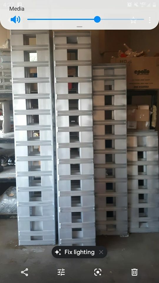 48″x15″x3″ 11000_LB_ALUMINUM_CAR_TRAILER auto hauler Hook ends pin eye beaver