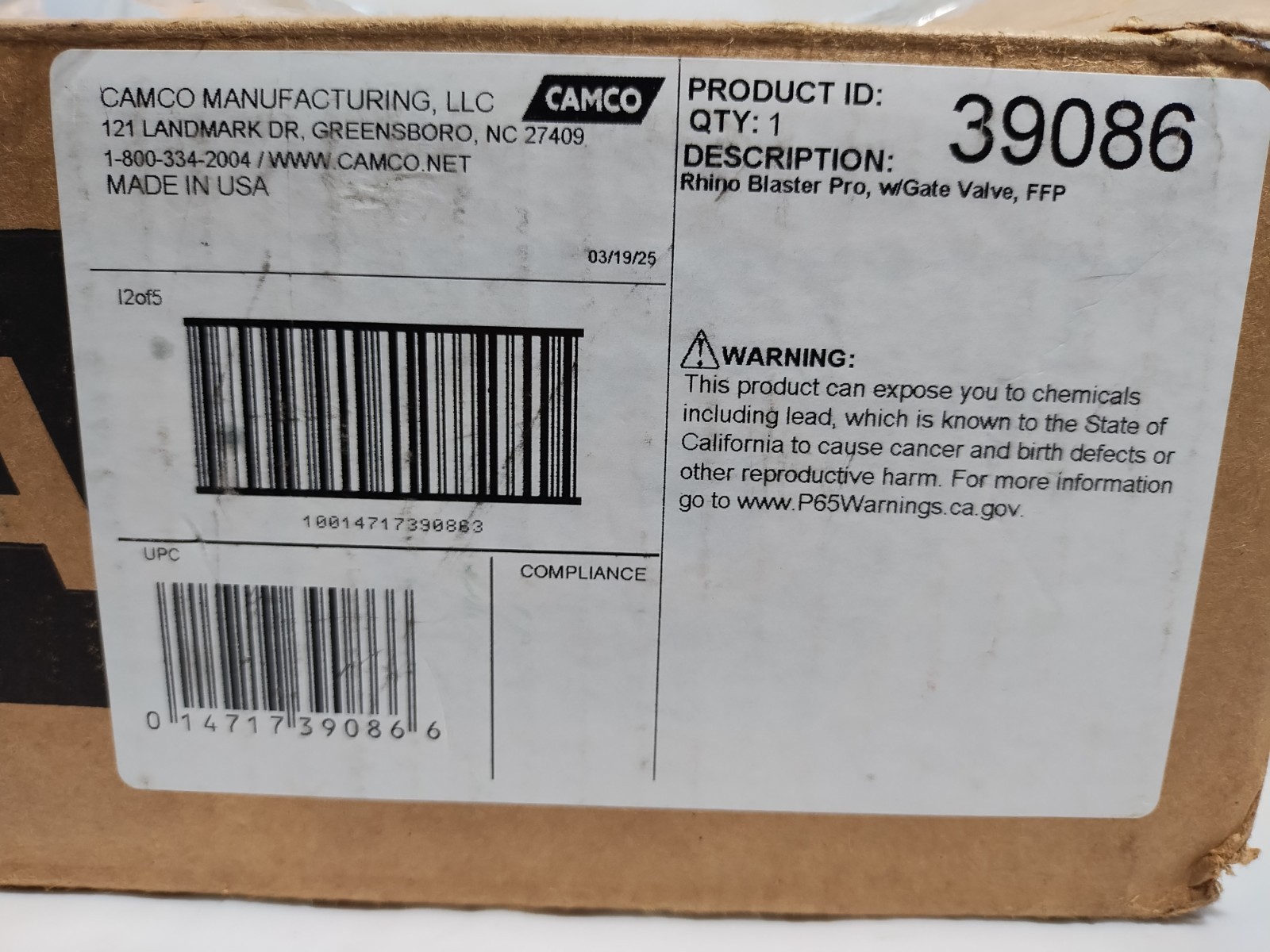 Camco 39086 Rhino Blaster Pro w/ Gate Valve for RV Sewer & Extra 45° Elbow *READ