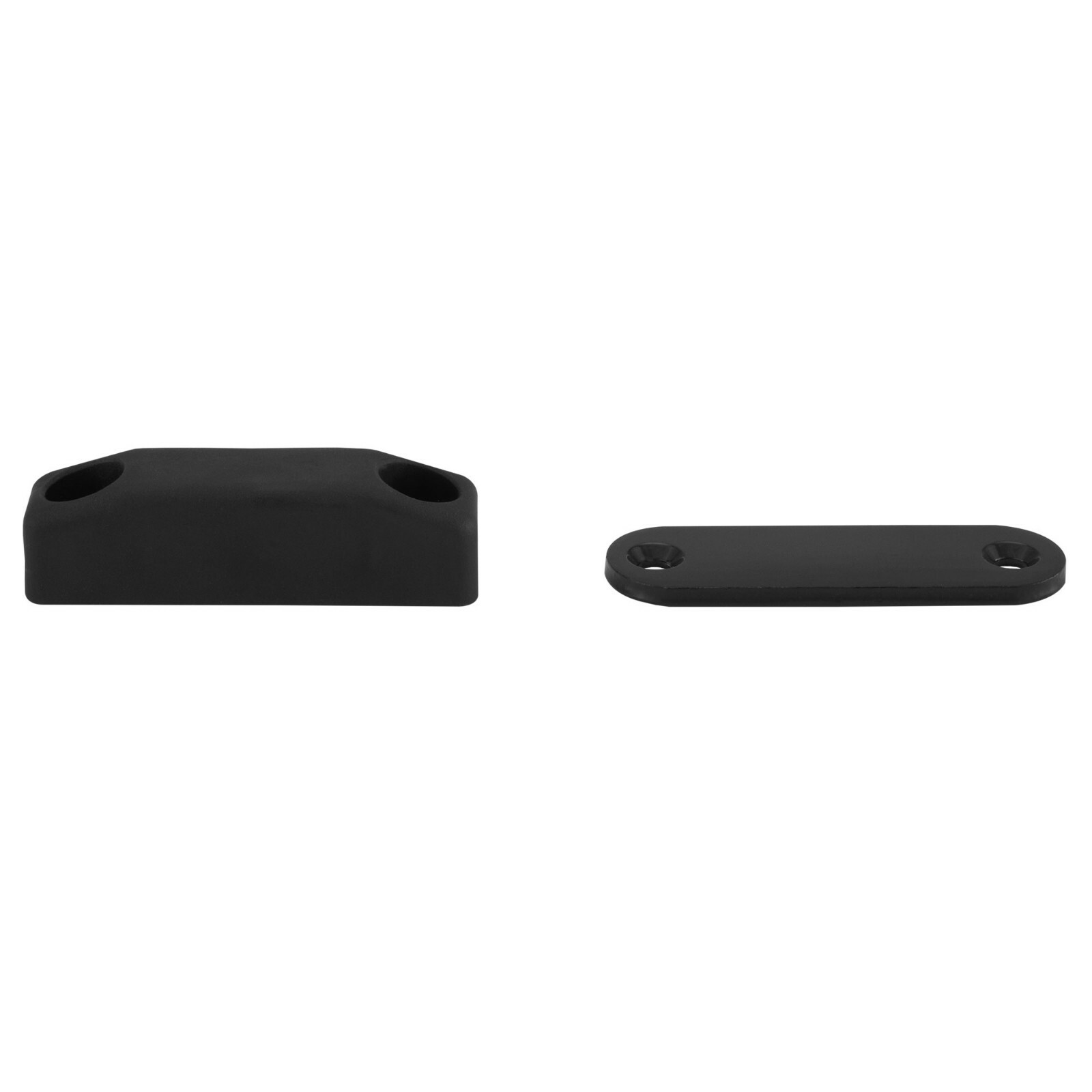 RV Magnetic Baggage Door Catch Compartment Latch Black #1 Strongest 2 Pack