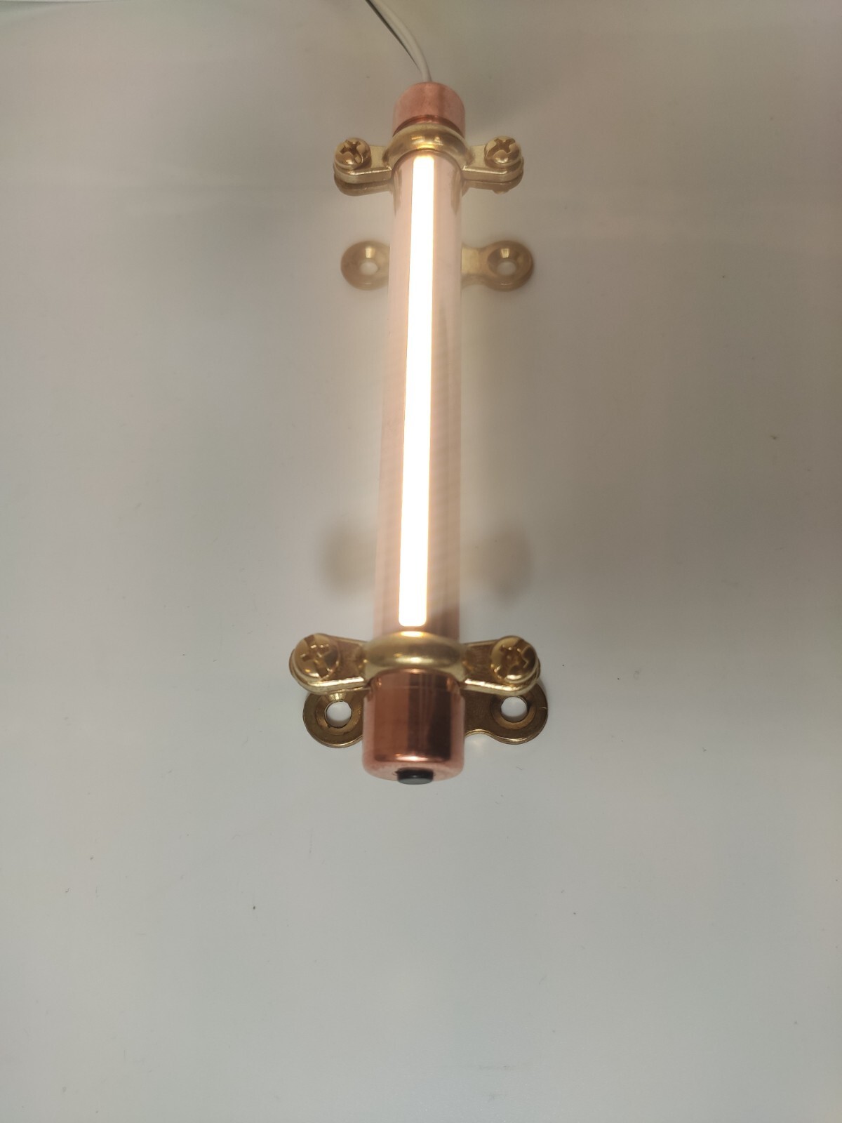 12V Continuous Beam LED Copper Light Fixture, Custom Length 12-40cm / 4-16inch.