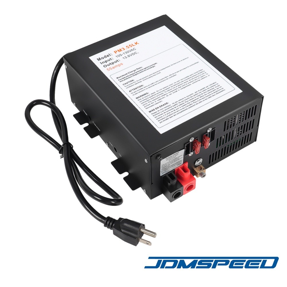 PM3-55LK 12 Volts 55 Amp Power Converter Battery Charger LED For PD9260-C