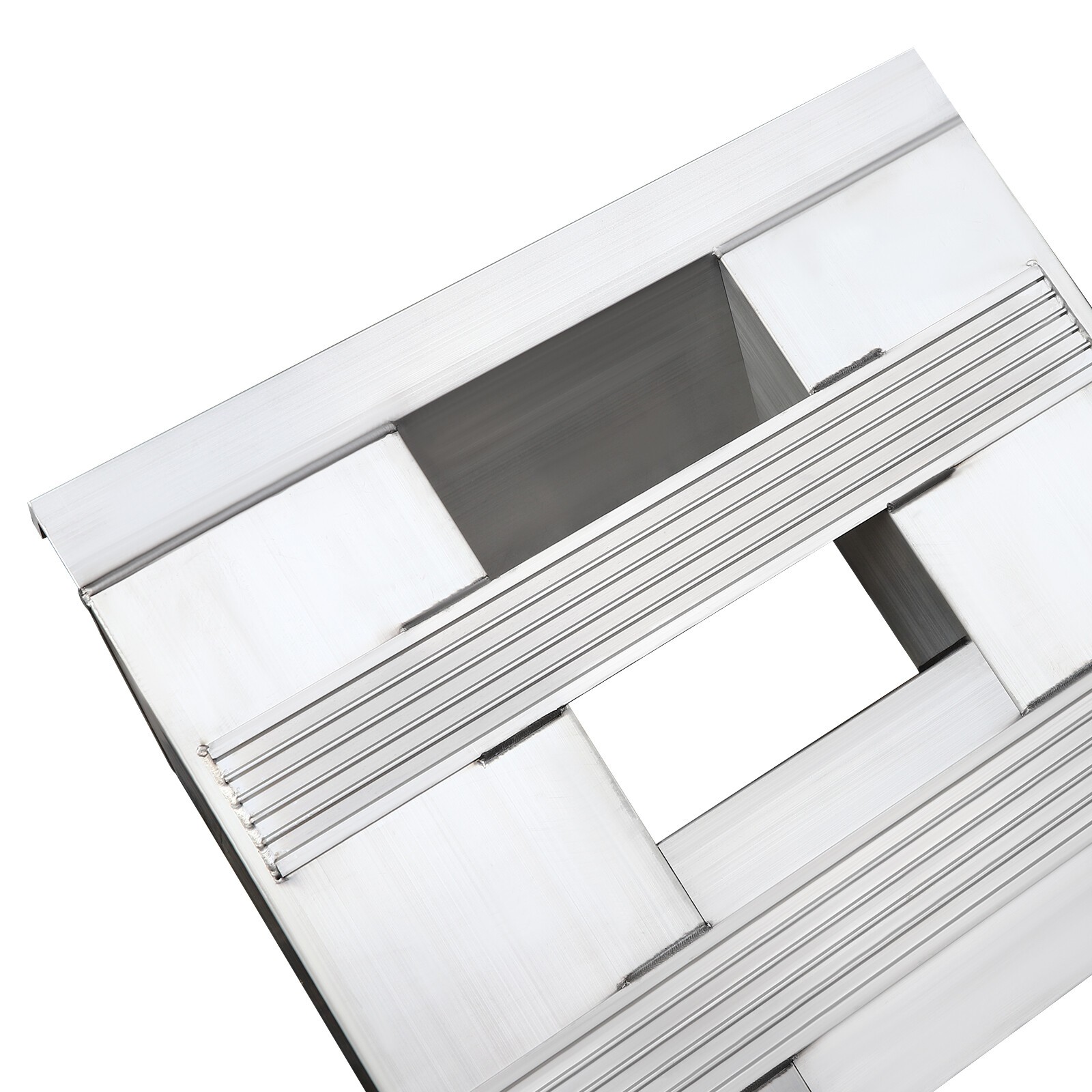 Pair Aluminum Trailer Ramps 6000 lbs Loading Ramps Truck Car Auto Trailer Ramps
