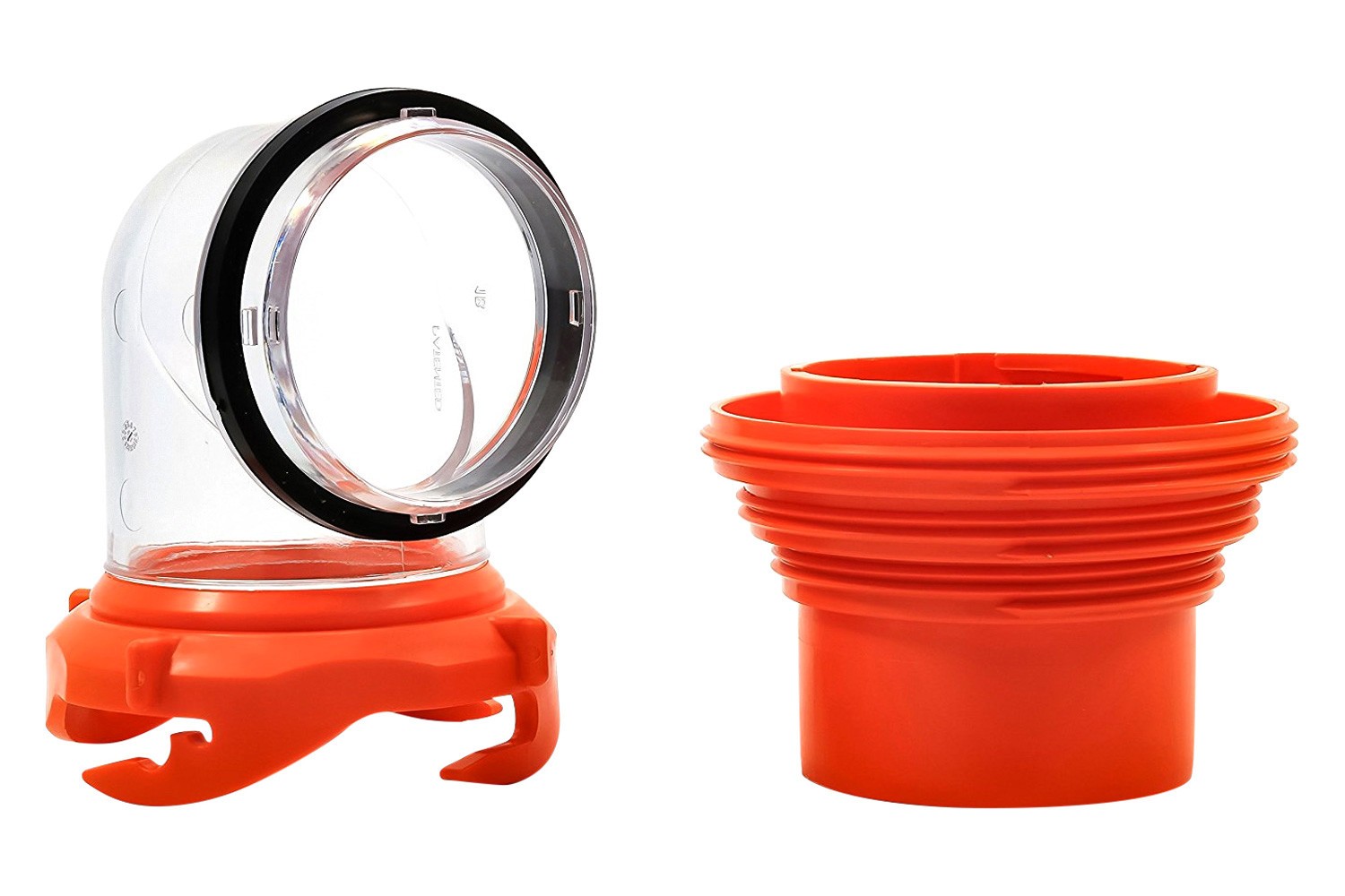 Camco RhinoFLEX Clear/Red Elbow & Adapter