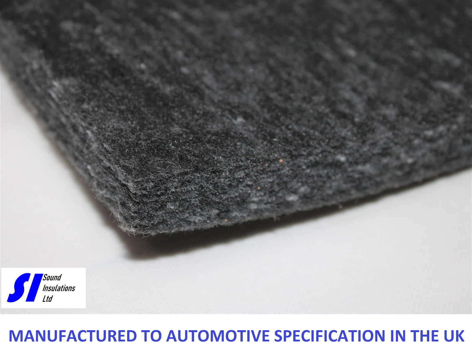1m x 1m SIFelt™ 20mm 400gsm Car Campervan Sound Heat Insulation Material UK MADE